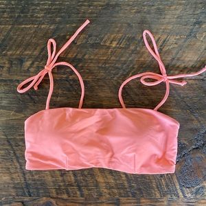 3/$15 🥳 Express Tie Strap Bandeau Bikini Top